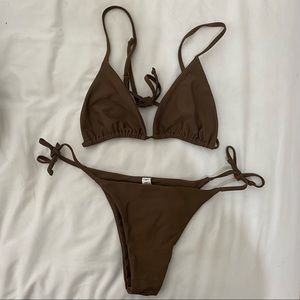 Koana Bikinis Brown tie set